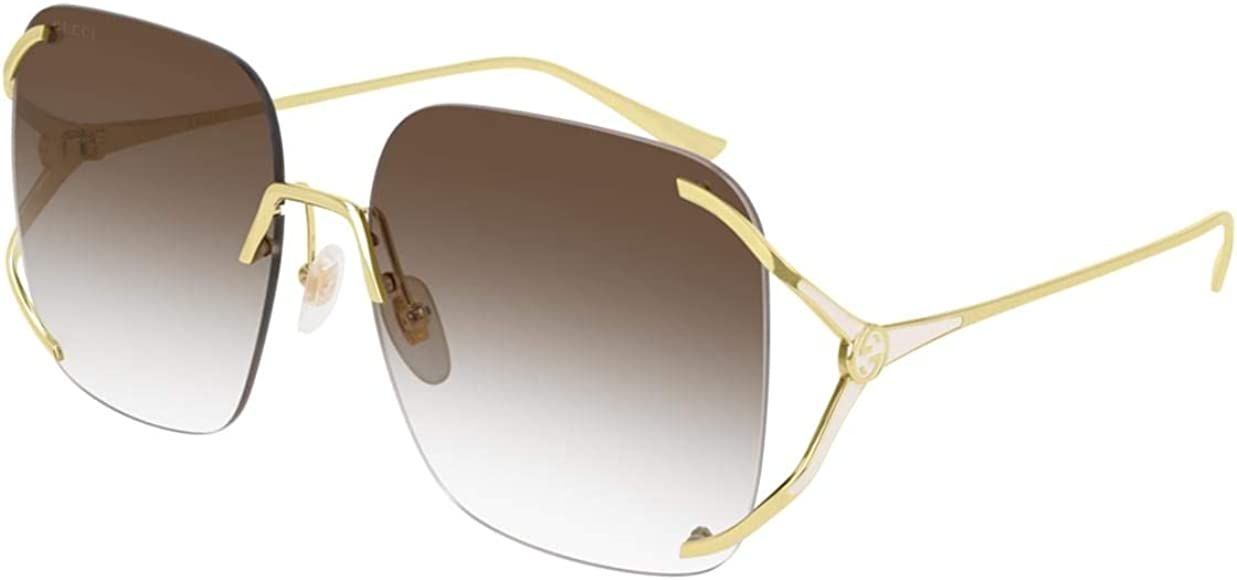 Gucci GG0646S Gold One Size | Amazon (US)