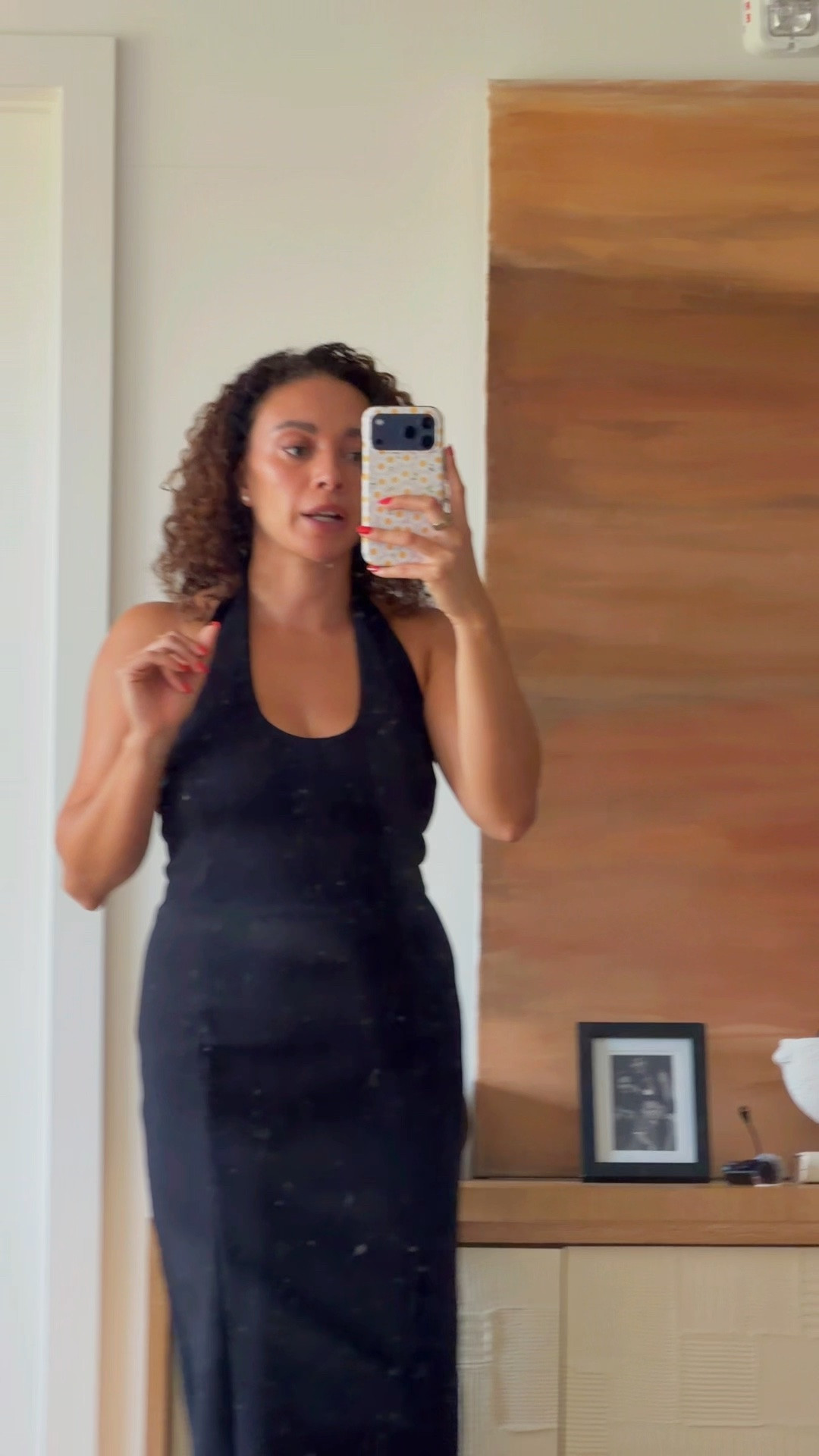 Fall date night style inspo! Wearing this black halter midi dress in a size medium

#LTKootd #LTKgrwm