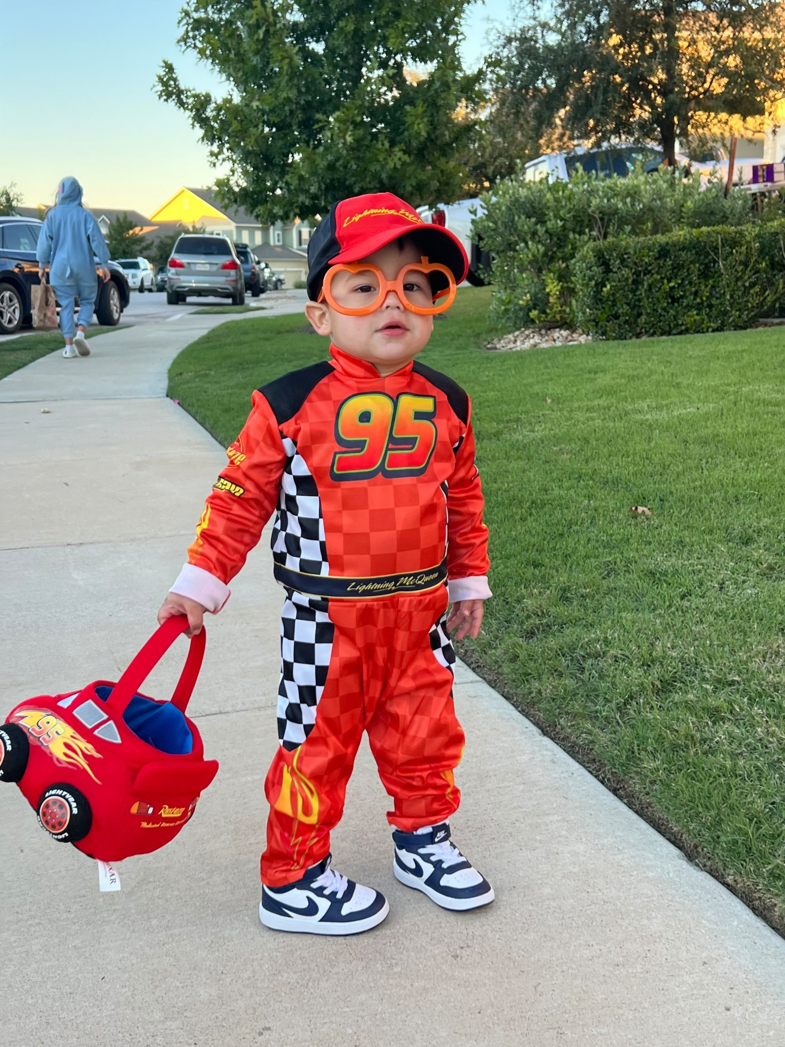 The cutest little lightning McQueen costume 

#LTKHalloween