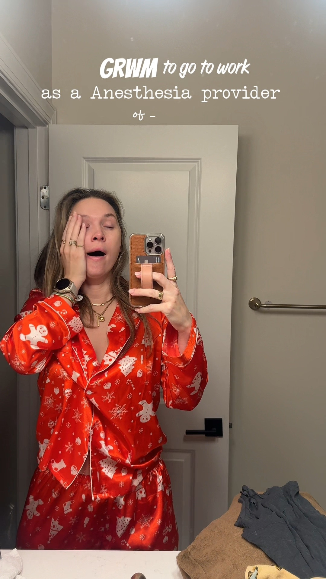 GRWM 

#crna #workingmom #postpartum

#LTKdayinmylife #LTKgrwm #LTKmomlife