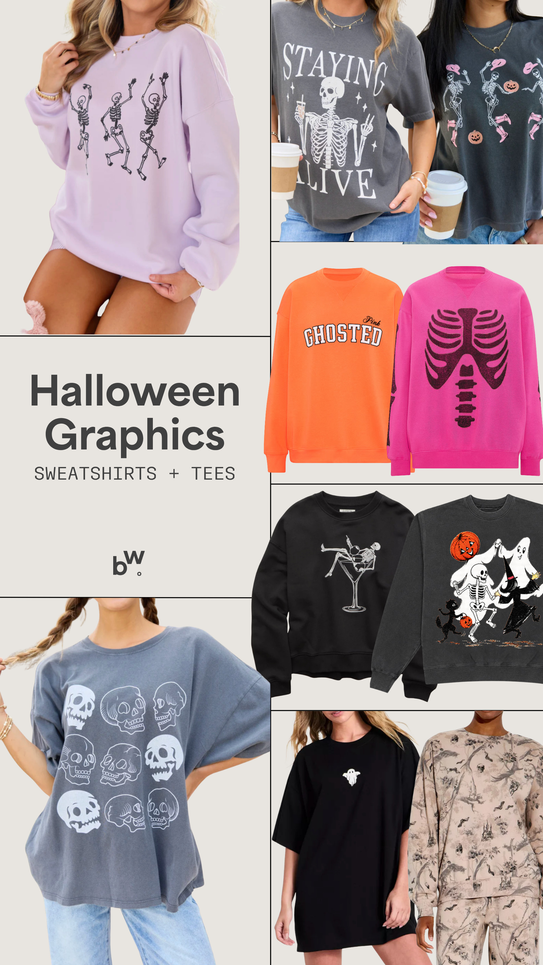 I've been looking for some cute Halloween graphics and wanted to round up some of my finds for you!

graphic tee, halloween outfits, halloween sweatshirts, halloween tees, mid size outfit ideas for halloween 

 #LTKootd #LTKSeasonal #LTKMidsize
