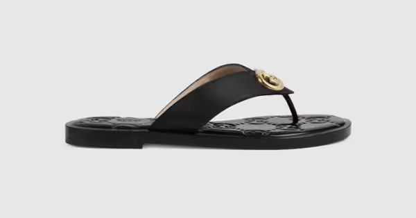 Women's Interlocking G thong sandal | Gucci (US)