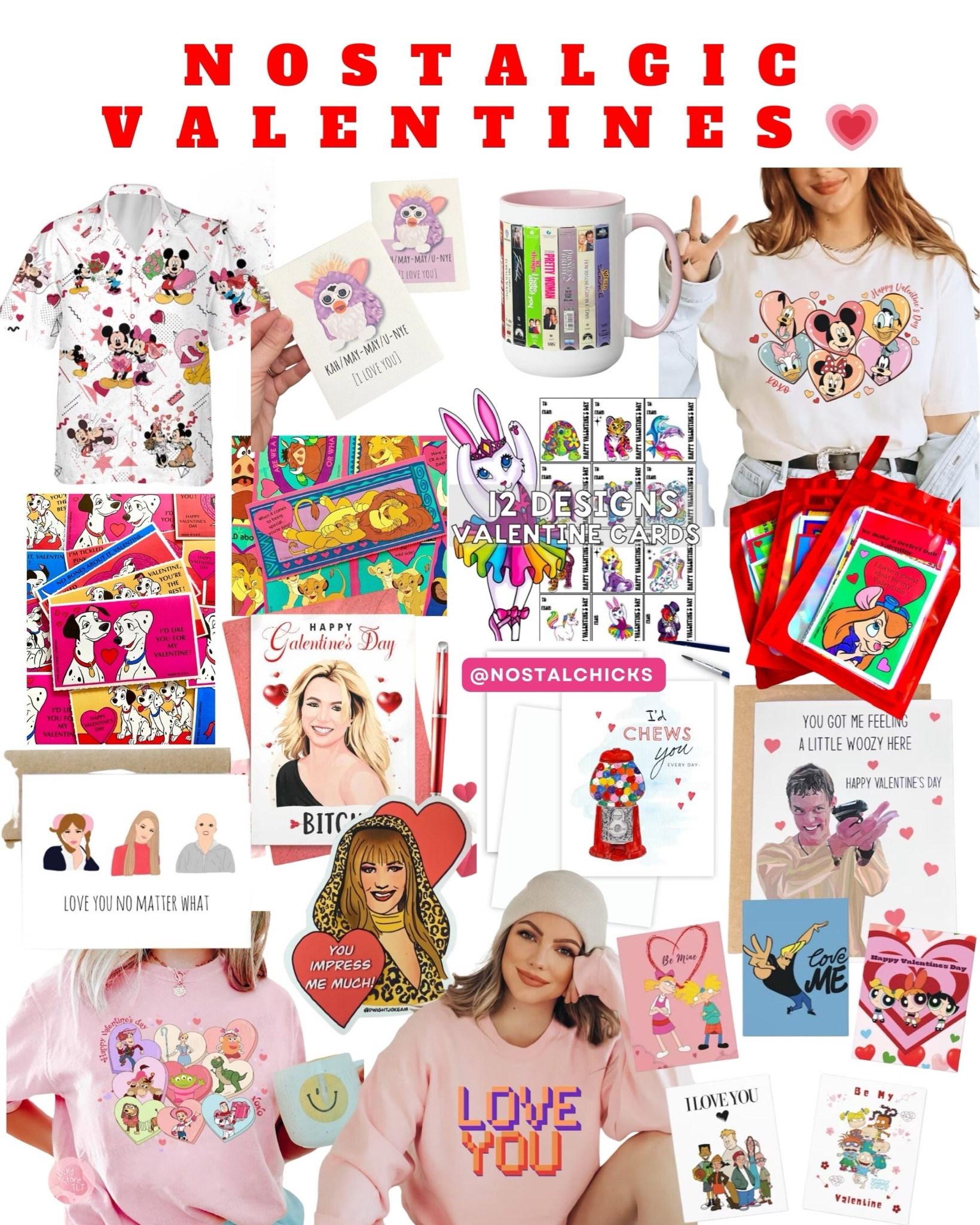 NOSTALGIC VALENTINES 
#valentines #valentinesday #nostalgia #nostalgic #giftguide