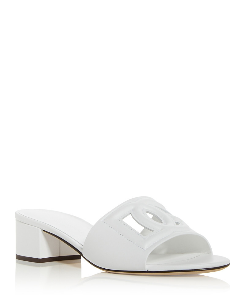 Dolce & Gabbana Women's Block Heel Slide Sandals | Bloomingdale's (US)