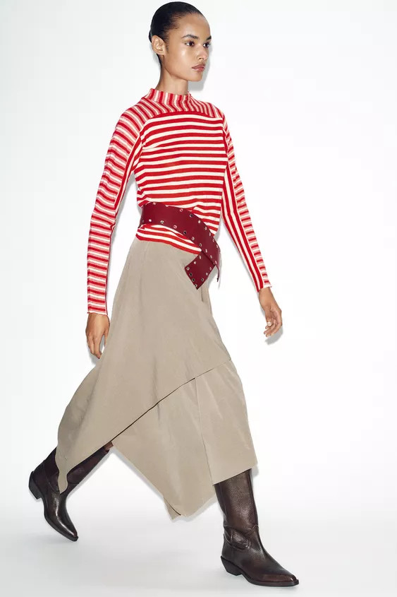 DISTRESSED LEATHER BOOTS | Zara US