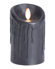 Dripped Edge Wax Candle | TJ Maxx
