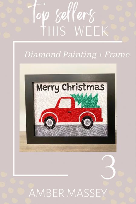 Top Seller this week. Diamond paint kit and includes the frame. Great for all ages.

#LTKkids #LTKhome #LTKSeasonal