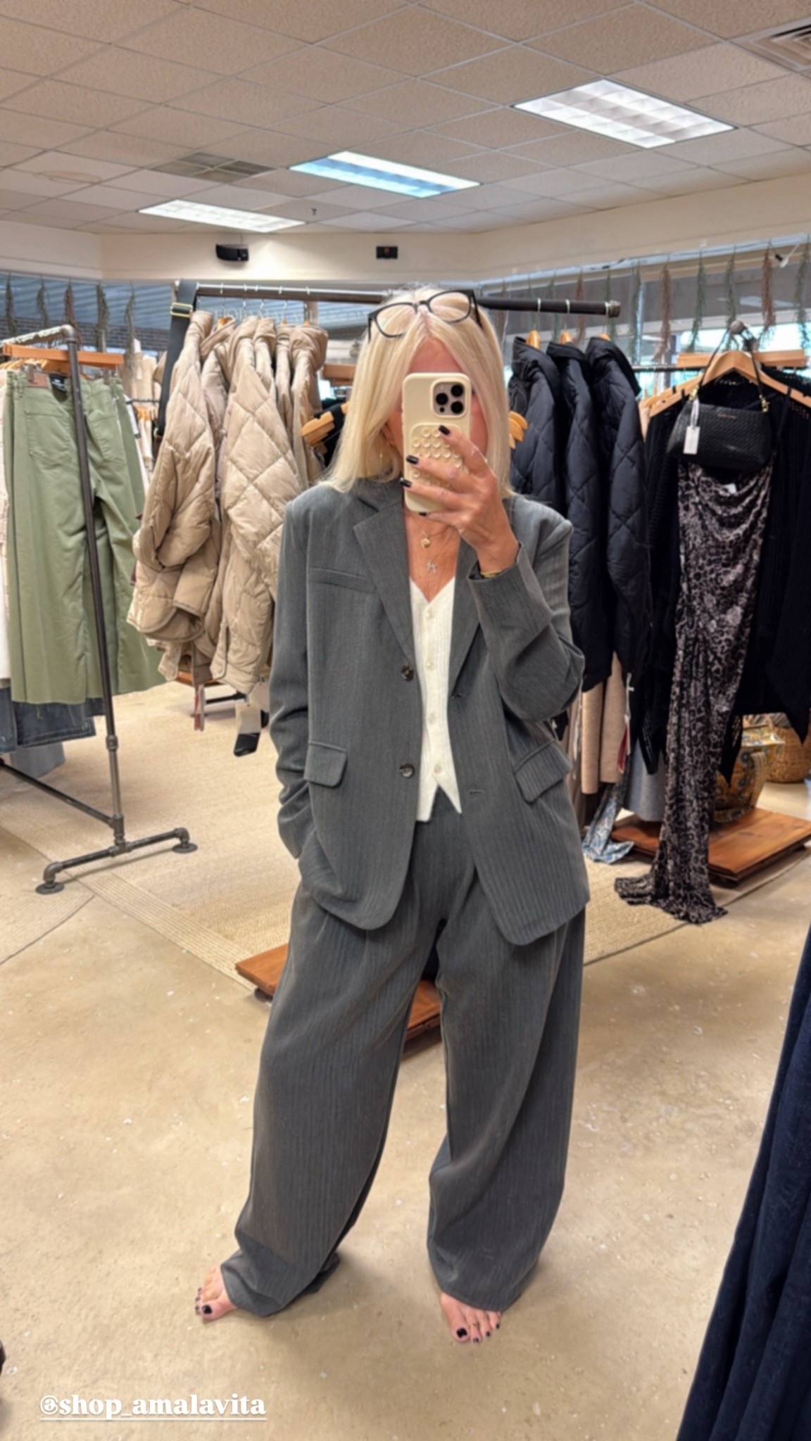 Loving the slouchy oversized style  

#LTKOver40 #LTKWorkwear #LTKFindsUnder100