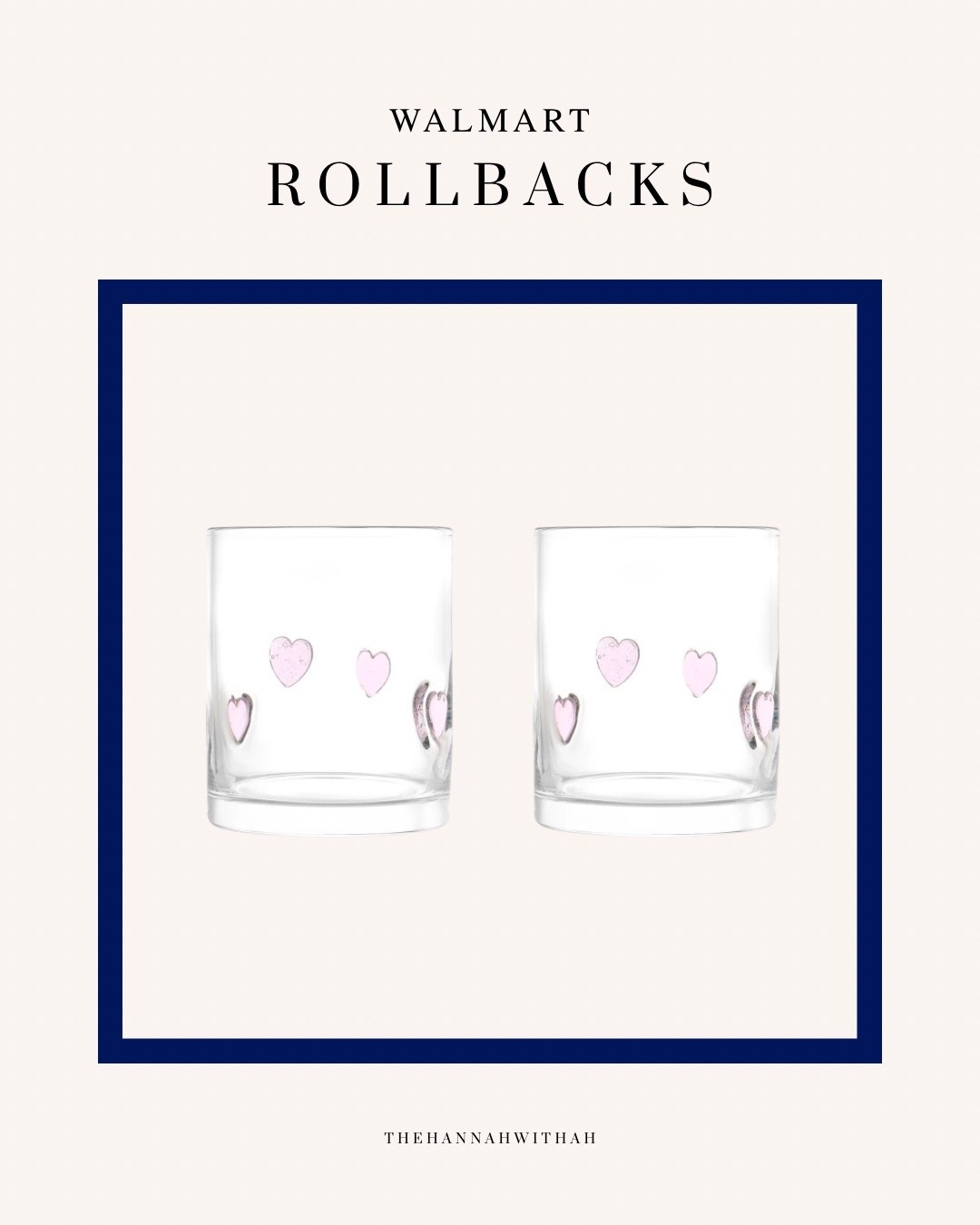 Walmart has really upped their glassware game, and these sets are on rollback right now ‼️

#LTKHome