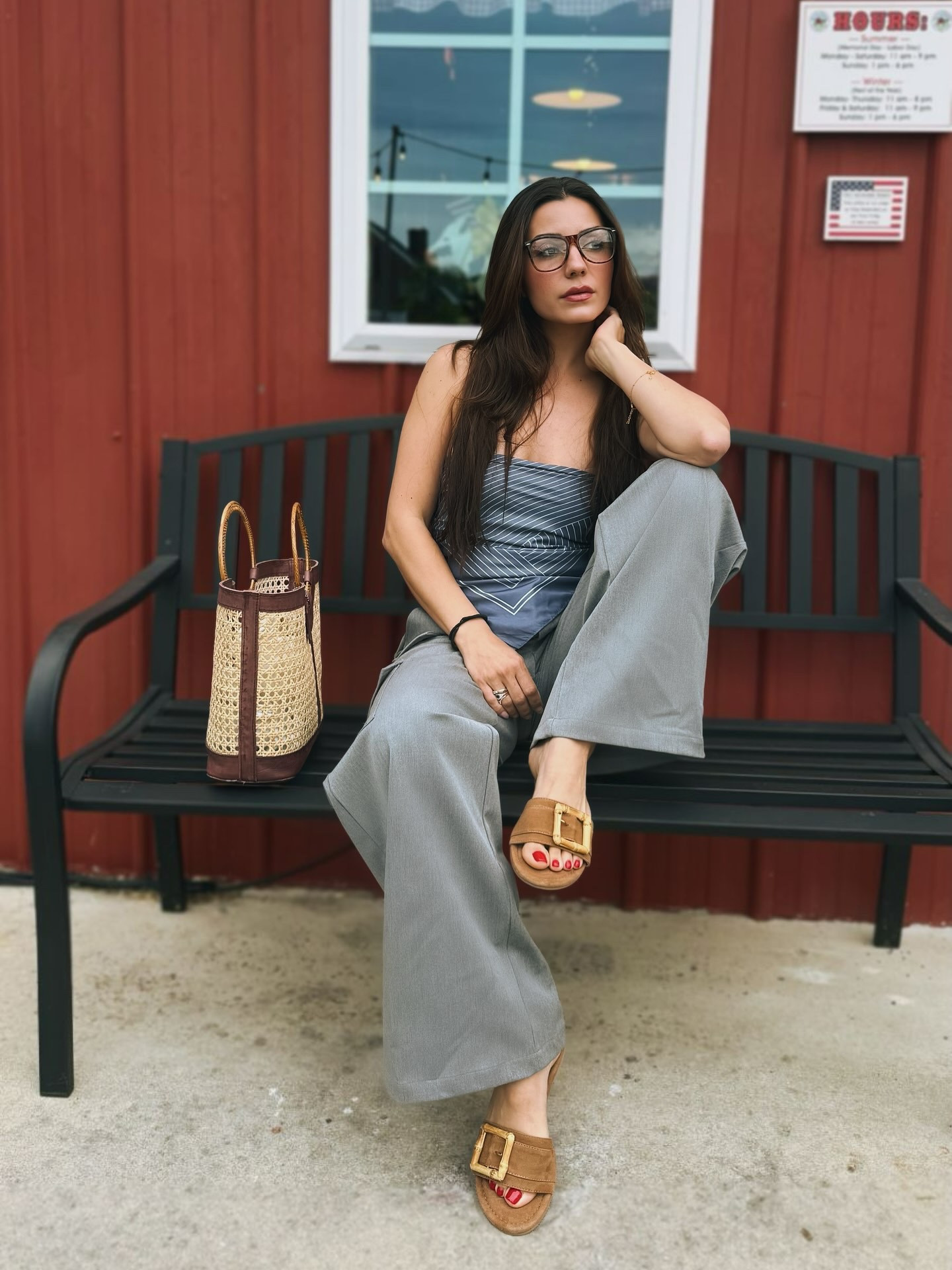 Some days are made for easy slides and golden sunshine 🌿☀️ The perfect pair to keep up with my daily strolls and endless summer vibes. @jelavudesigns 

#Jelavu #CraftedWithLove #Jelavu #SummerEssentials #liketkit @shop.ltk @futurebrandsdirect @futurebrandsgroup_shop #ad