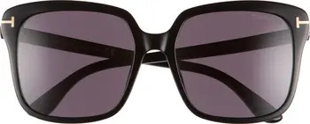 Faye 56mm Gradient Square Sunglasses | Nordstrom