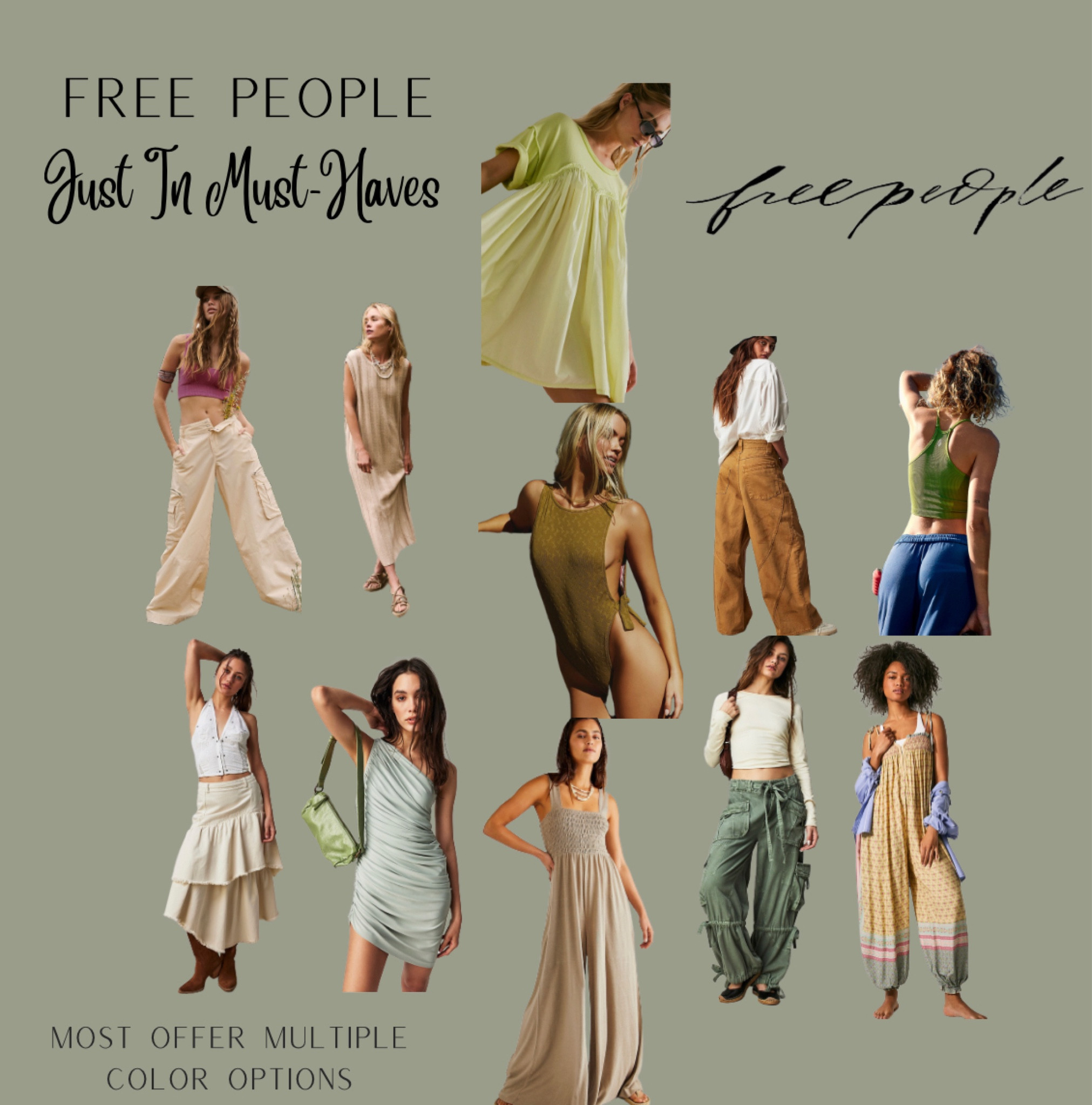 Free People Drop - most come in multiple color options 
#LTKfind #LTKsummer #LTKstyletip