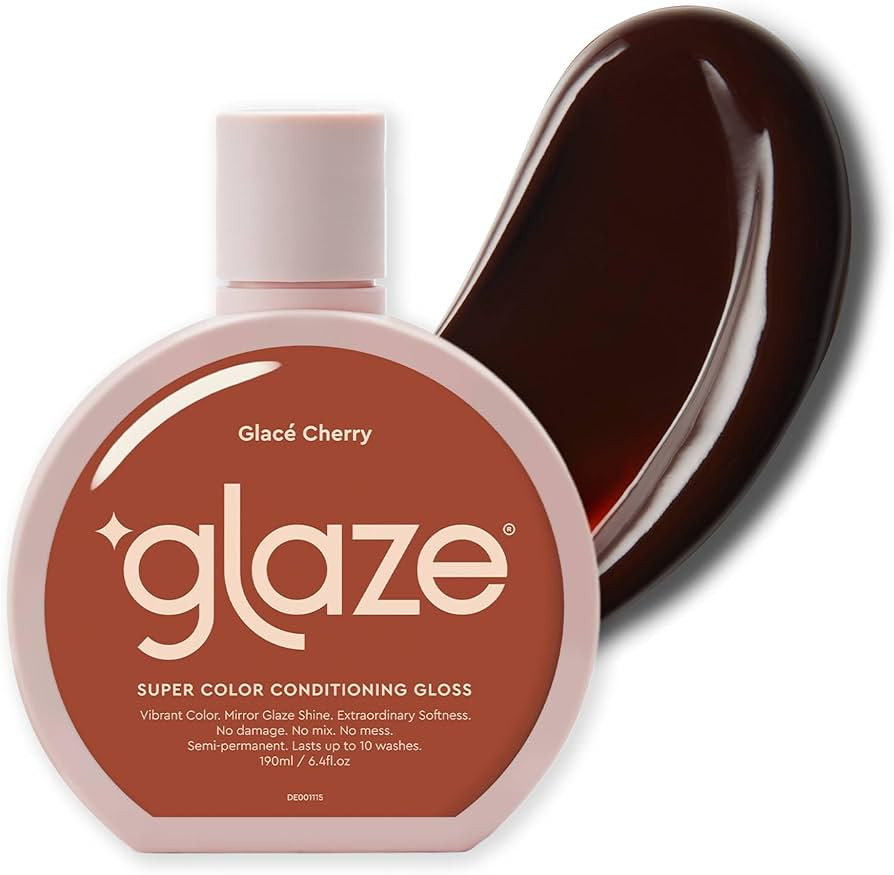Glaze Super Color Conditioning Gloss 6.4fl.oz (2-3 Hair Treatments) Red Hair Treatment & Semi-Per... | Amazon (US)