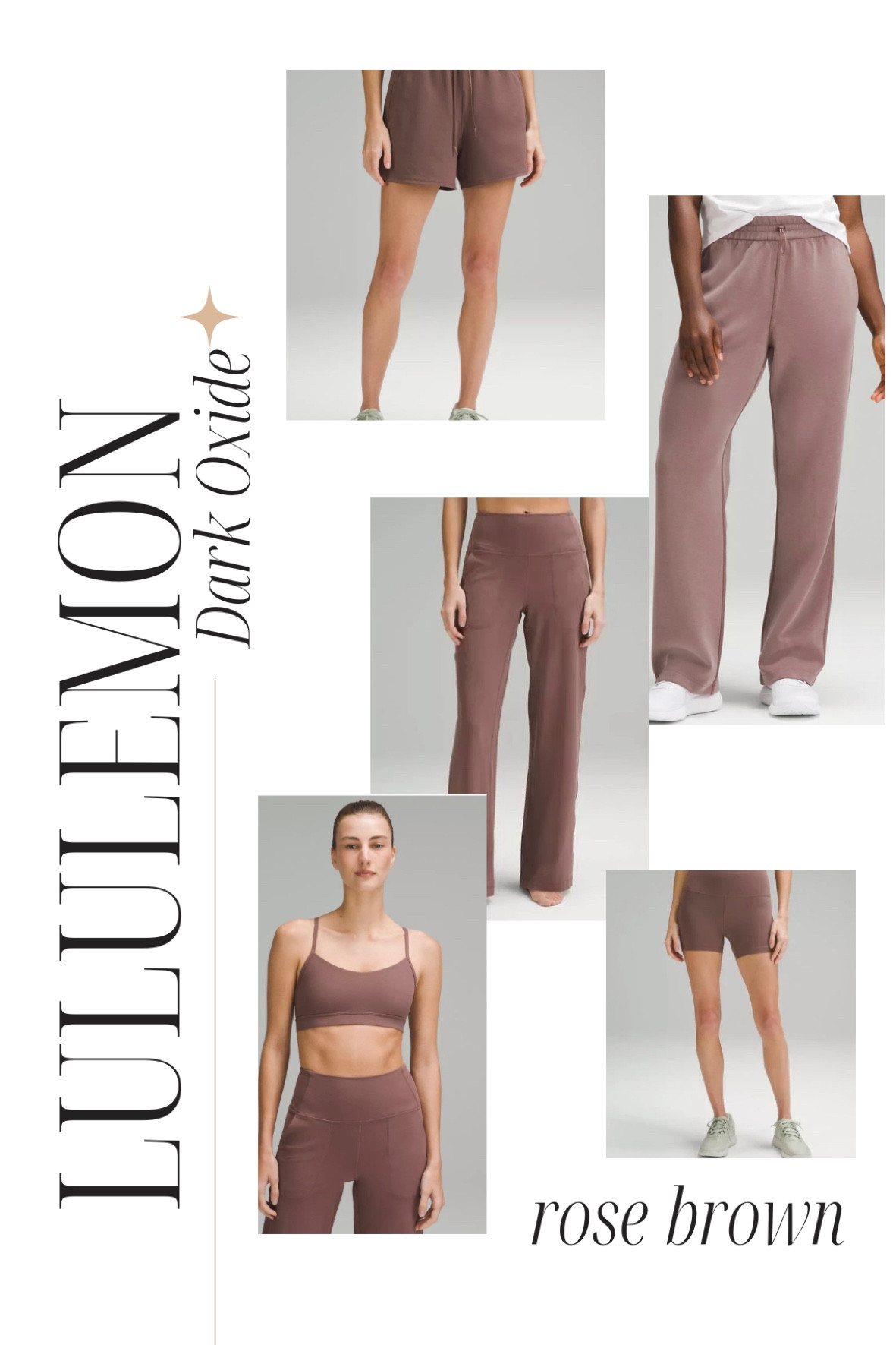 Lululemon Dark oxide looks to be a close match to house of Colour summer rose brown. 

#LTKFind #LTKFitness #LTKunder100