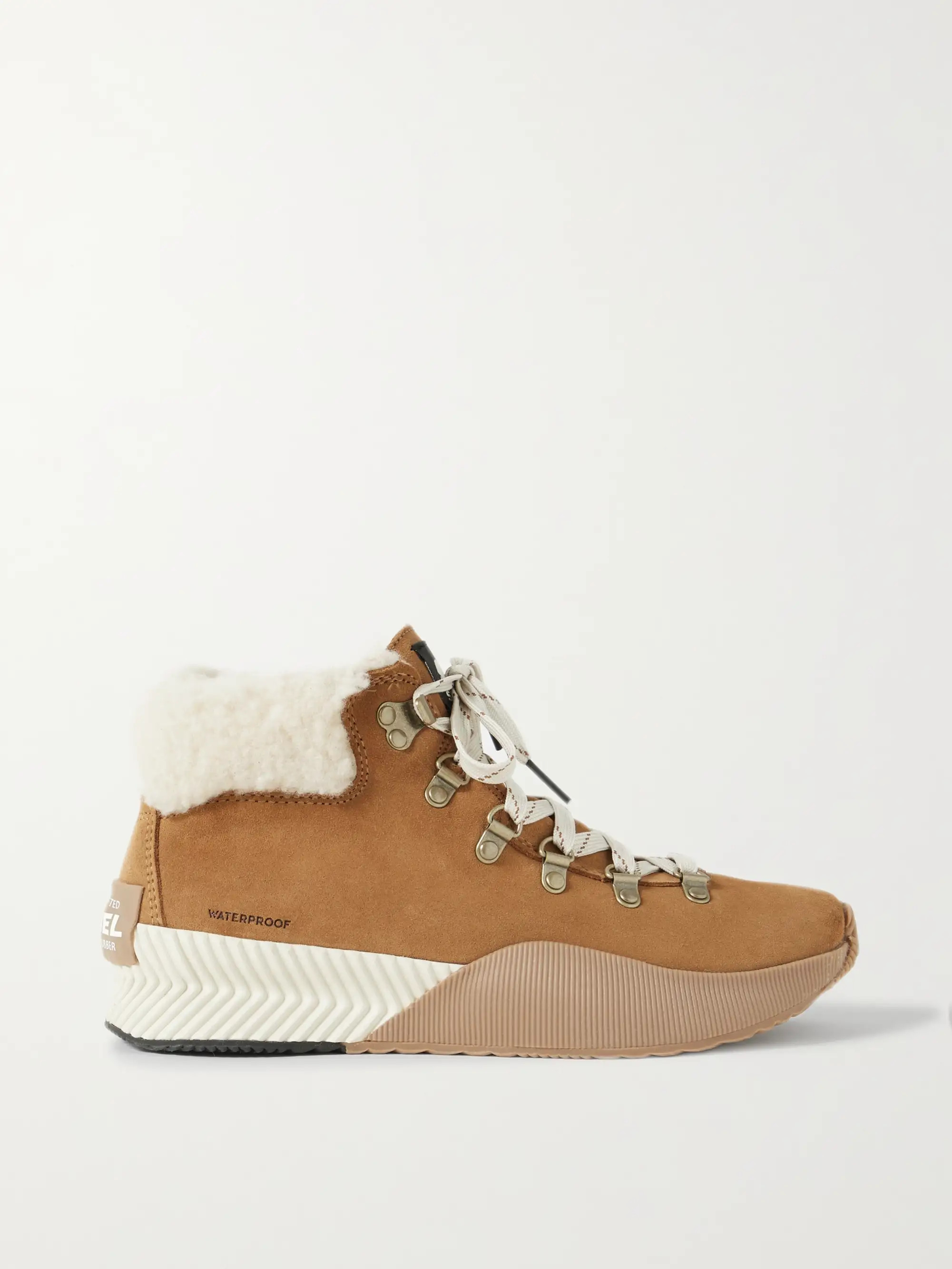 Out 'N About III Conquest faux shearling-lined suede ankle boots | NET-A-PORTER (US)