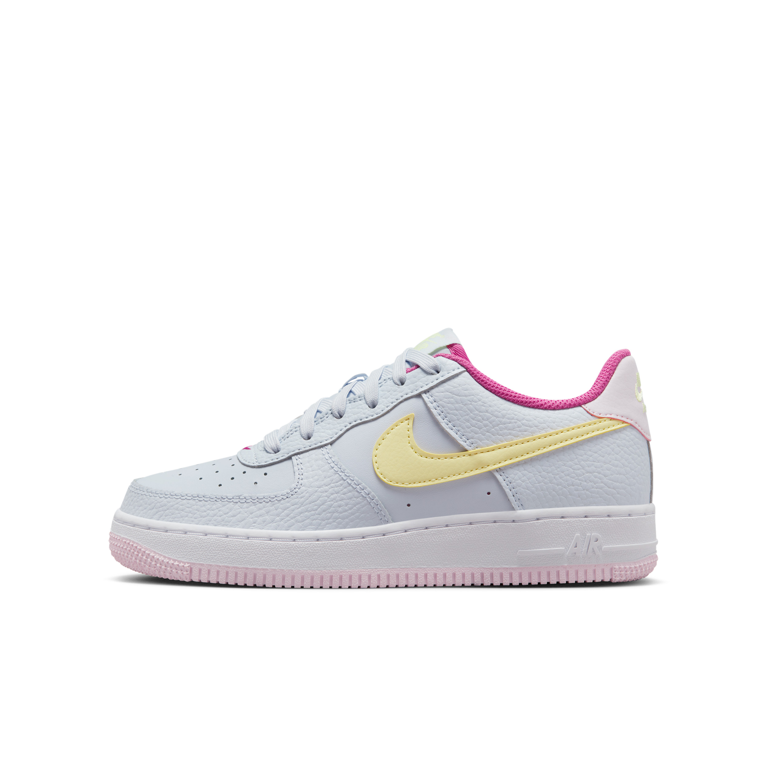 Nike Air Force 1 Big Kids' Shoes in Grey, Size: 6.5Y | DV7762-001 | Nike (US)