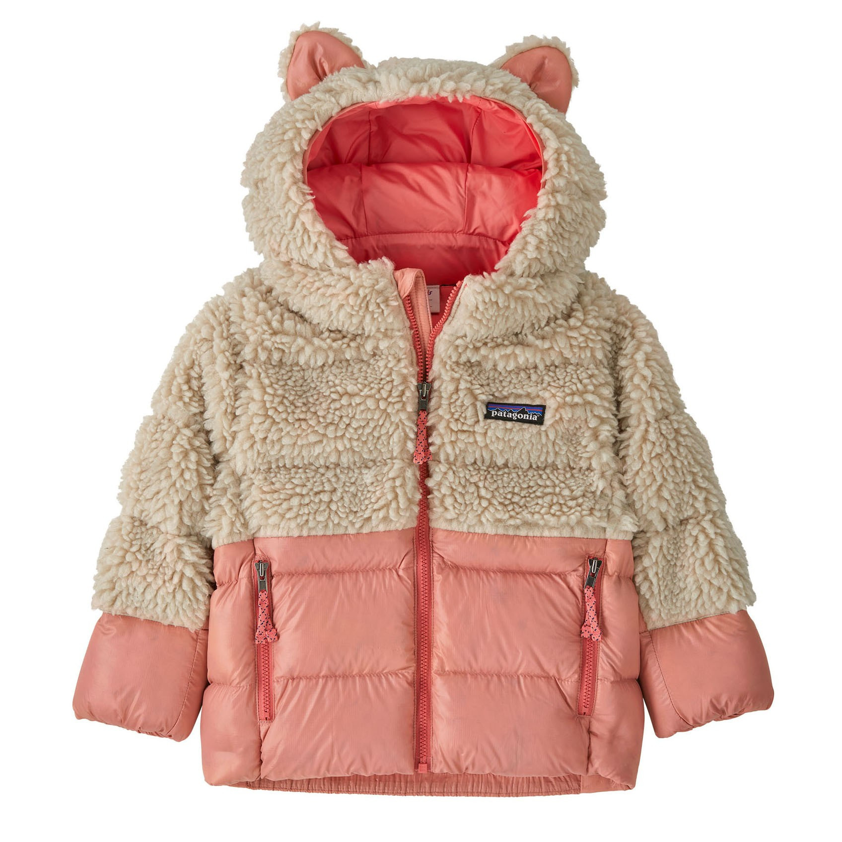 Patagonia Hi-Loft Furry Friends Down Jacket - Toddlers' Pink 4 T | REI