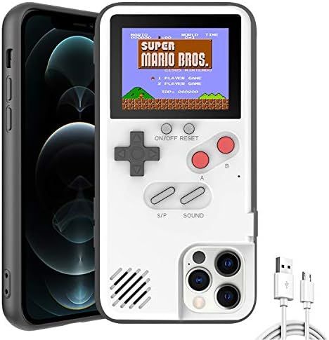 Gameboy Phone Cases, Retro 3D Gameboy Case for iPhone with 36 Small Games, Color Display Shockpro... | Amazon (US)