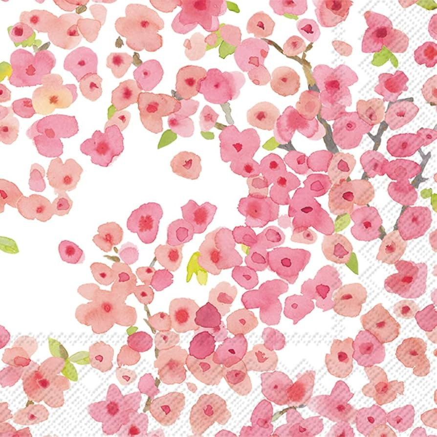 Boston International IHR 3-Ply Paper Cocktail Napkins, 5 x 5-Inches, Meryl, 20-Count | Amazon (US)