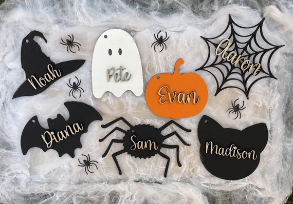 Halloween Tags,Halloween Basket Tags,Halloween,Halloween Gifts,Boo Basket,Halloween Decor,Wooden ... | Etsy (US)