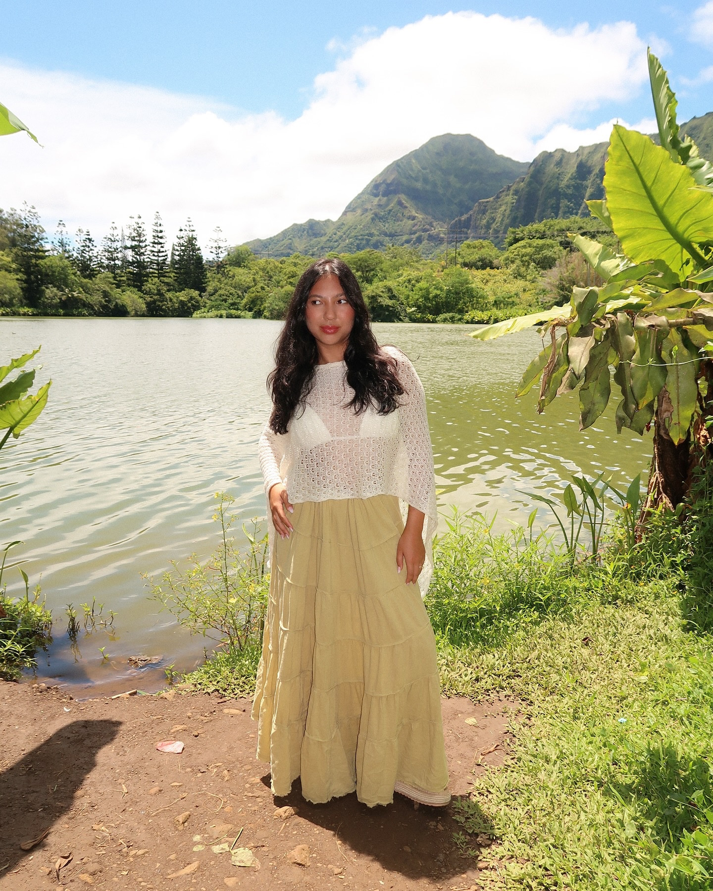 Hawaii botanical garden outfit

Bikini is from my brand Noelani the Label! Devon top in Cream

The exact skirt is sold out in this color so linking some similar options 

Boho style maxi skirt poncho beach coverup beach outfit vacation outfit inspiration style

#LTKSeasonal #LTKFindsUnder50 #LTKTravel
