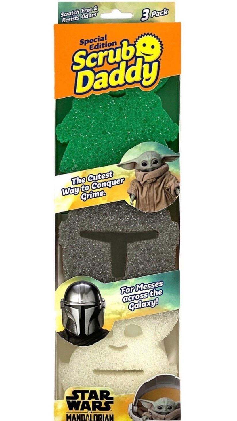 Mandalorian and Grogu scrub daddy 3 pack at Sam’s Club! Who else is excited about these?!

#LTKHome #LTKmomlife