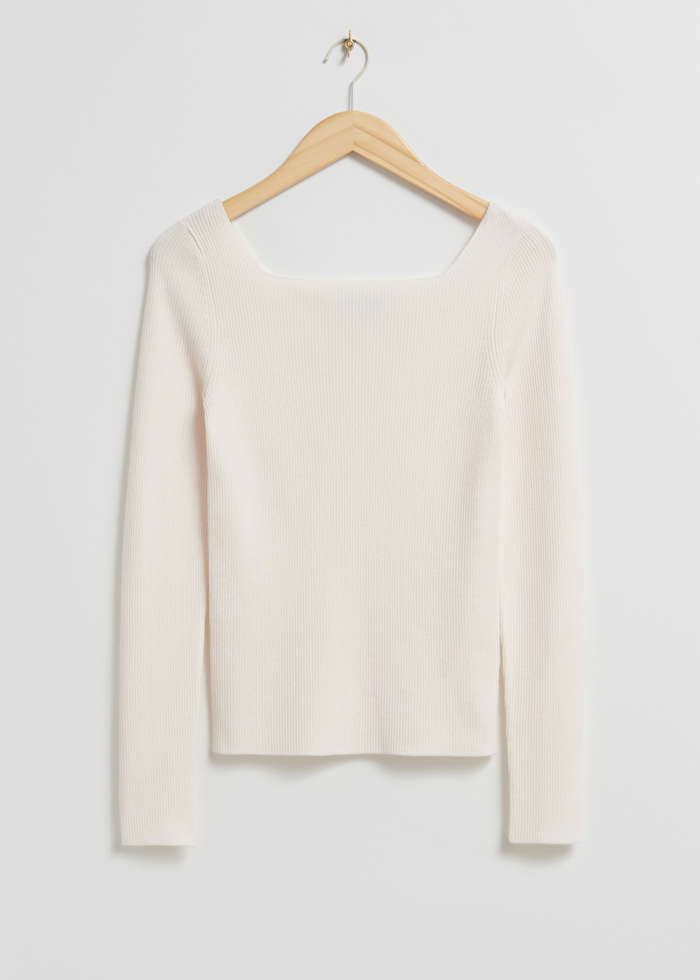 Square-Neck Knit Top | & Other Stories (EU + UK)