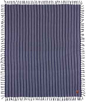 Slowtide Dylan Indigo Throw Blanket | Lightweight Turkish Blanket with Ultra Soft Chambray Fabric... | Amazon (US)
