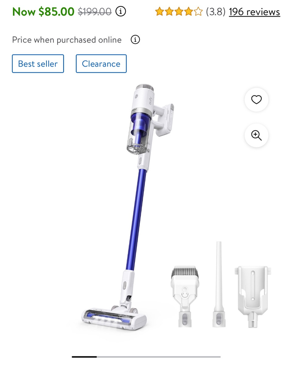 Eufy Reach cordless stick vacuum 

#LTKFind #LTKhome