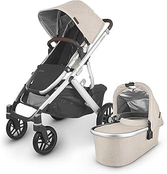 Vista V2 Stroller- Declan (Oat Melange/Silver/Chestnut Leather) + MESA V2 Infant Car Seat - Jake ... | Amazon (US)