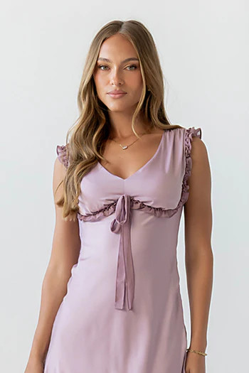 Tracey Maxi Dress in Mauve | Böhme US