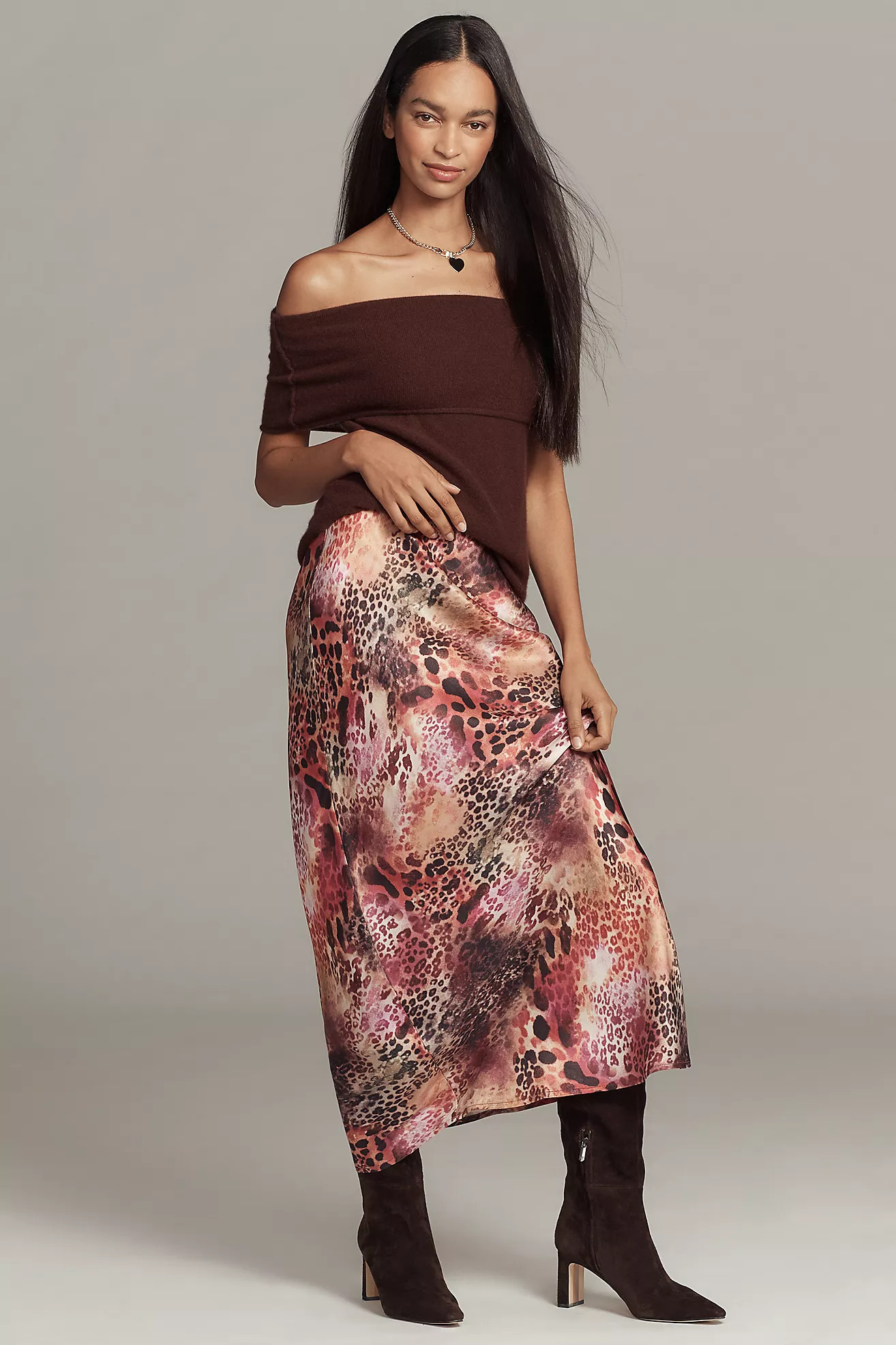 The Tilda Maxi Slip Skirt | Anthropologie (US)