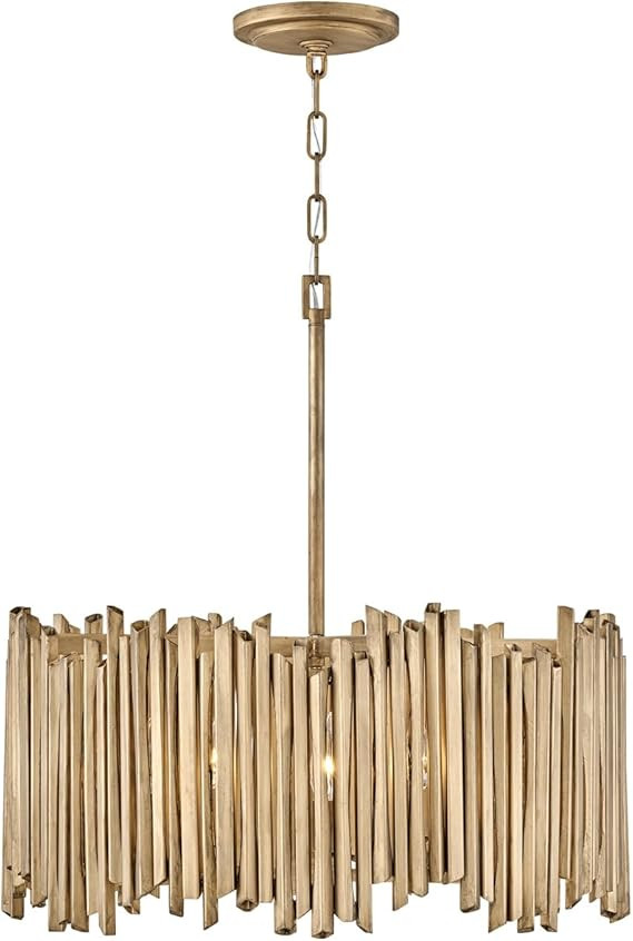 Hinkley Roca 30025BNG Medium Drum Chandelier - from The Lisa McDennon Collection, Handmade, Hand-... | Amazon (US)