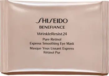 Shiseido Benefiance WrinkleResist24 Pure Retinol Express Smoothing Eye Mask | Nordstrom | Nordstrom