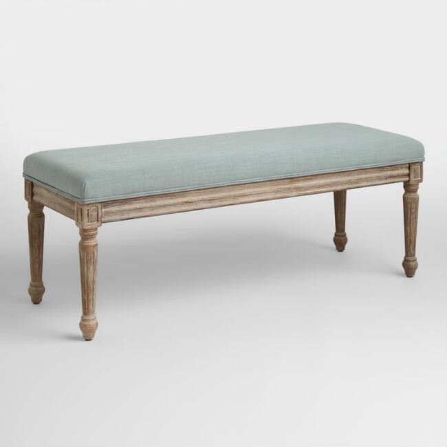 Paige Upholstered Dining Bench | World Market