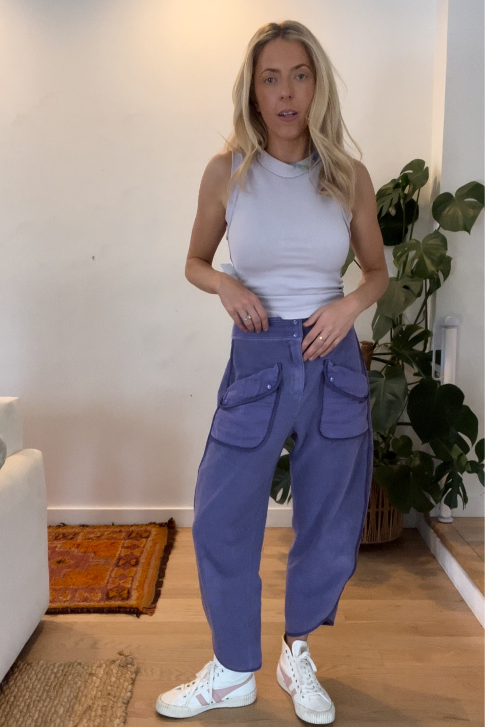 Size xs in bottoms 
Size small in tank 