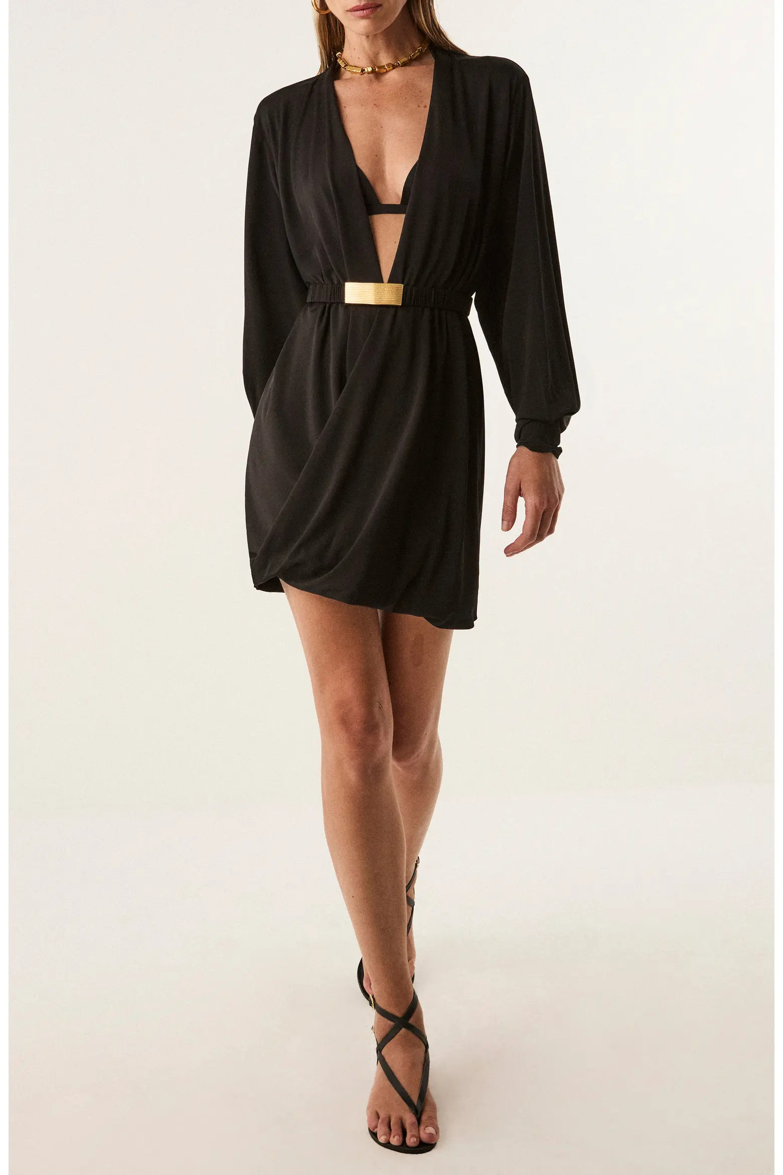 Rosana Long Sleeve Cover-Up Minidress (Women) | Nordstrom | Nordstrom