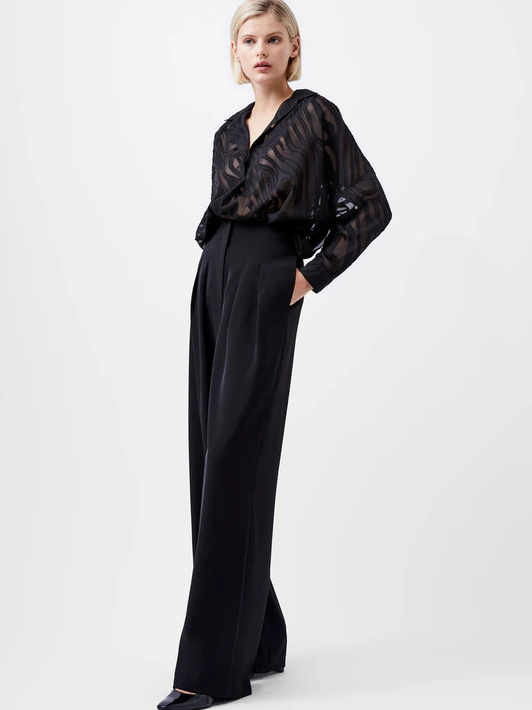 Harrie Tailored Wide Leg Trousers | French Connection (UK)