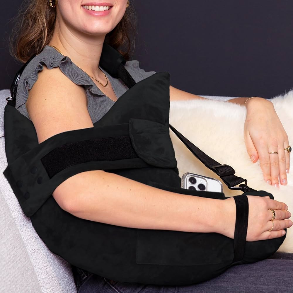 MOYOAMA Rotator Cuff Pillow with Pocket- Post Shoulder Surgery Pillow for Sleeping, Shoulder Pill... | Amazon (US)