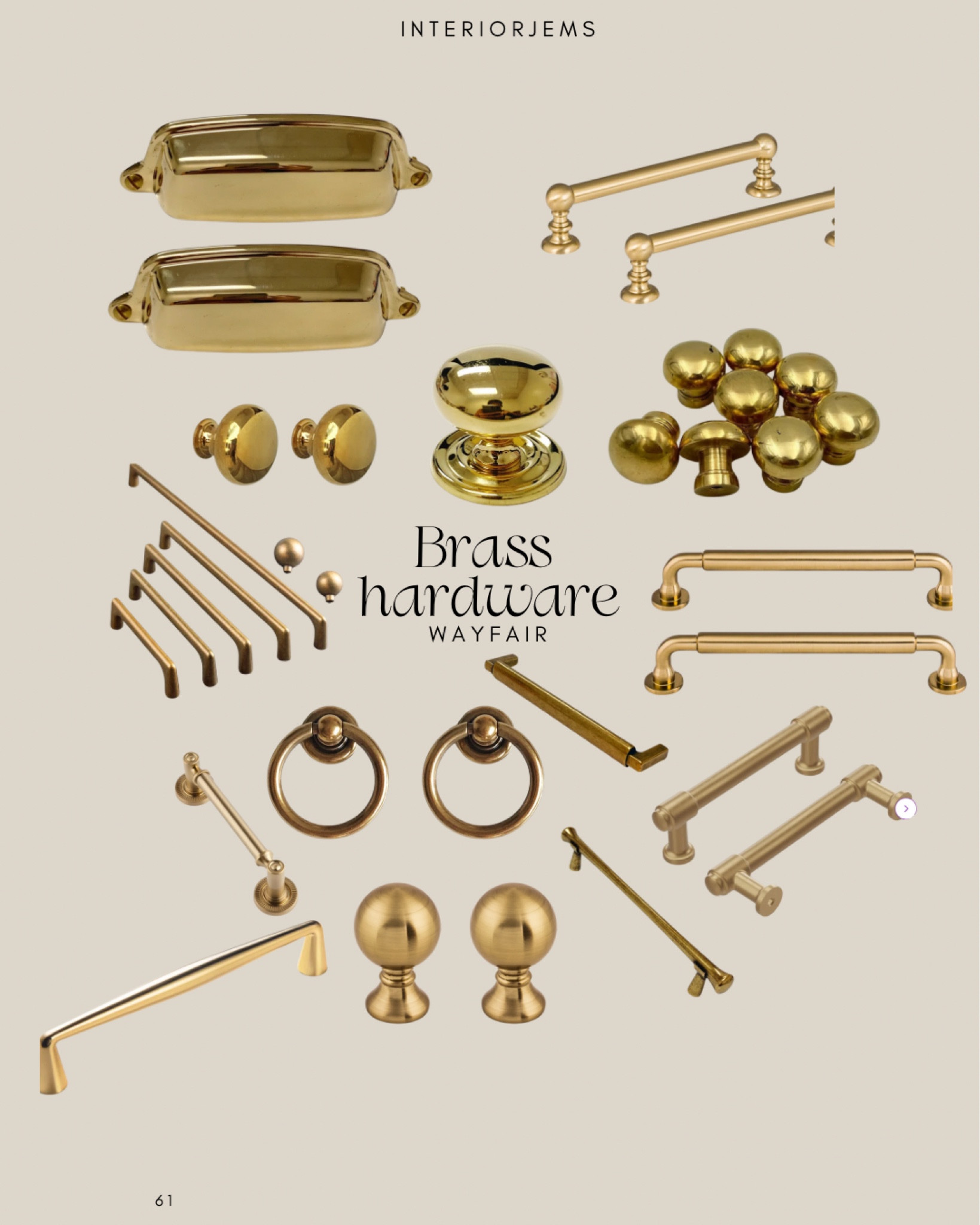 Brass hardware from Wayfair, lacked brass, Ben poles, drop poles, mission style drawer poles, bathroom, hardware, kitchen hardware

#LTKHome #LTKSaleAlert #LTKStyleTip