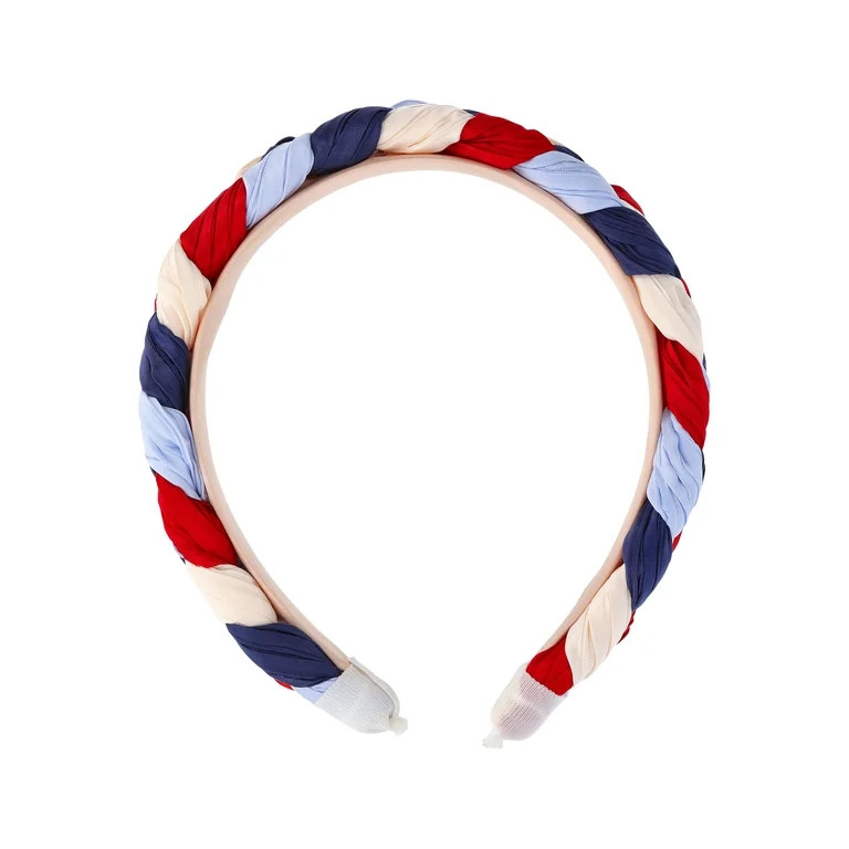 Time and Tru Women's Braided Headband, Multicolor | Walmart (US)