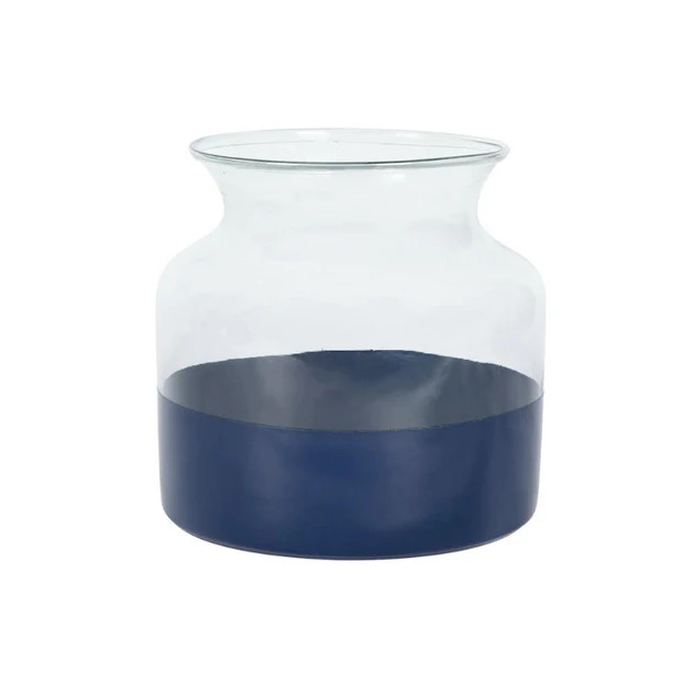 Navy Dipped Vase | Cailini Coastal