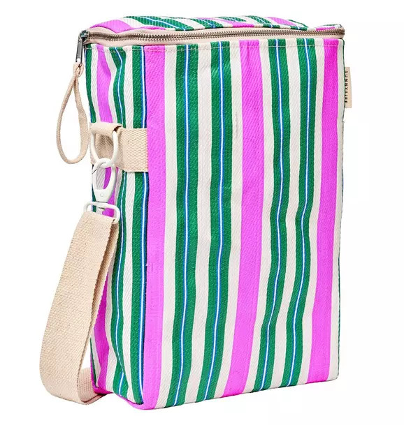 Recycled Nylon: Drinks Cooler Bag - Seagrass Green | Janie and Jack
