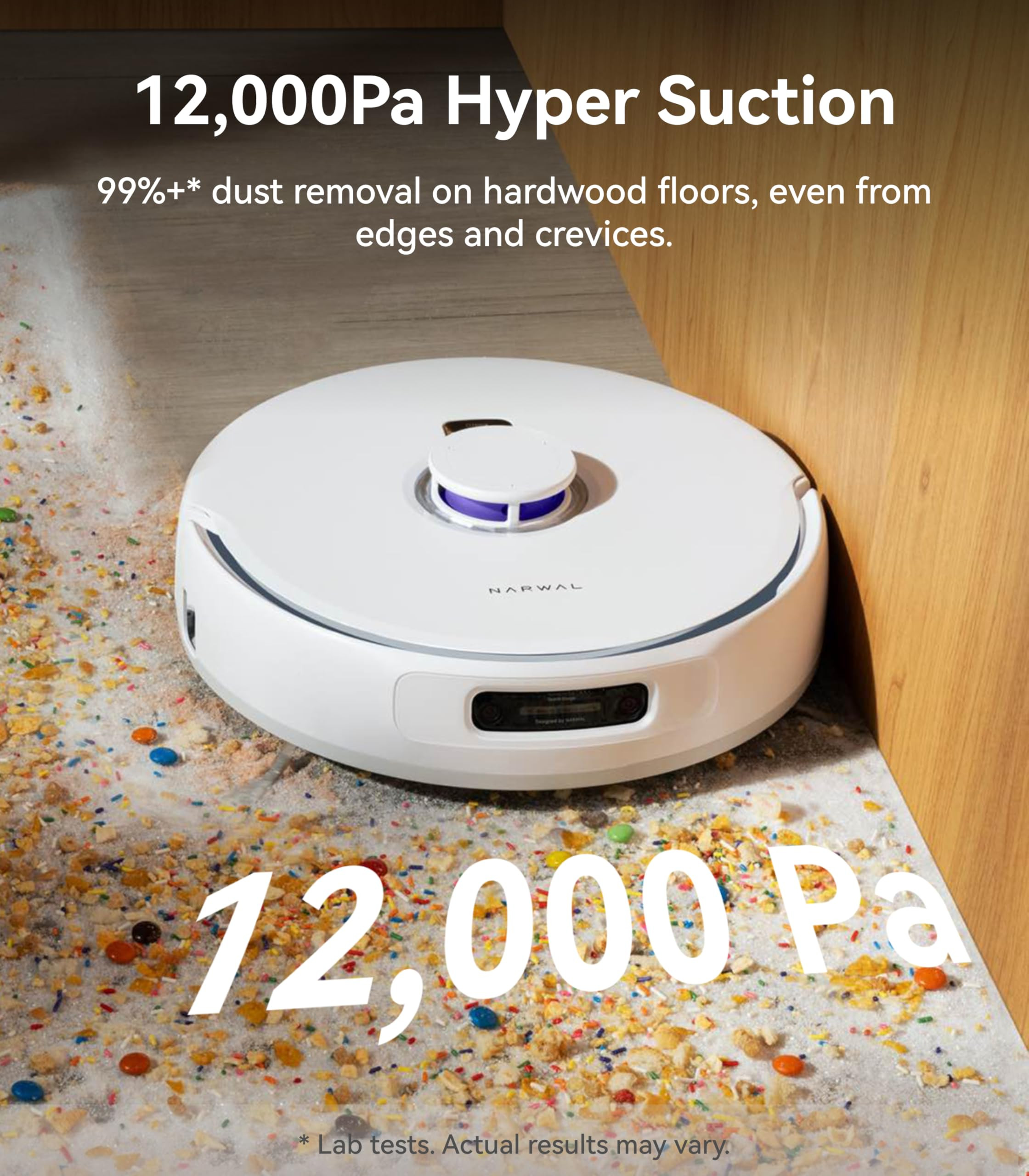 NARWAL Freo Z Ultra Robot Vacuum and Mop Combo, Dual RGB Cameras and Chips, AI Avoidance, 12000Pa... | Amazon (US)