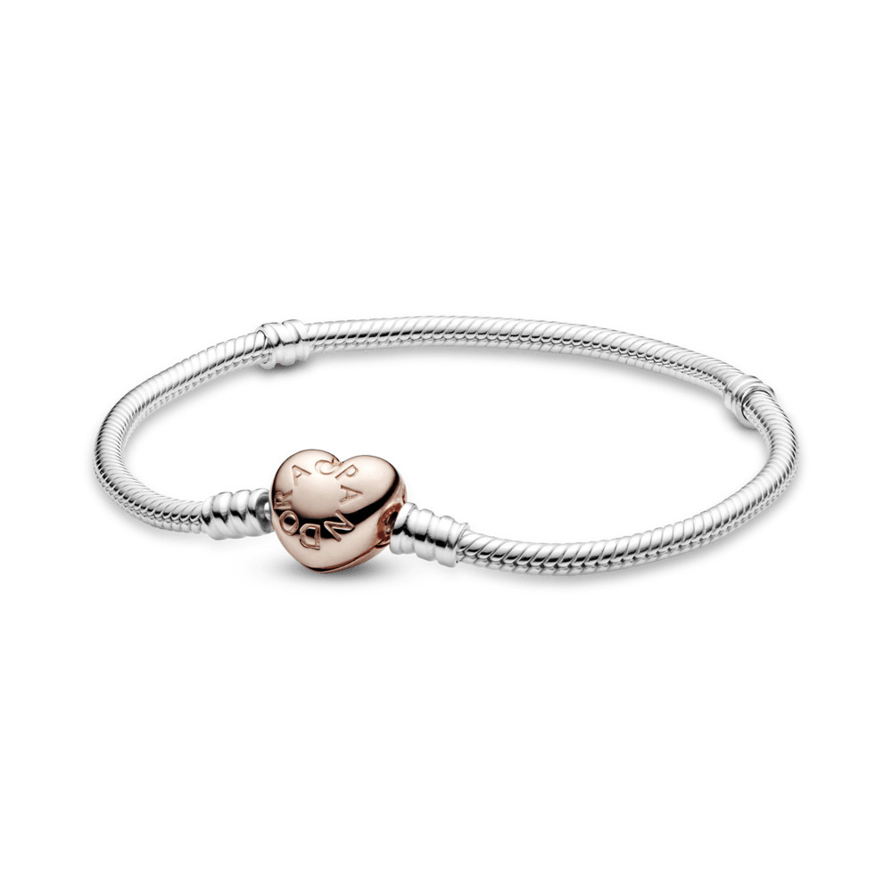 Bracelete Pandora Moments - Fecho De Coração - Sua história contada em uma Joia| Pandora Loja ... | Pandora (BR)