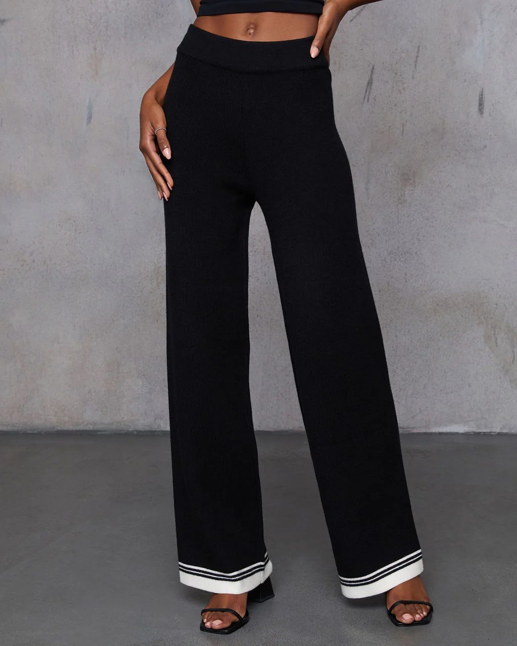 Tesnie Contrast High Rise Pant | VICI Collection