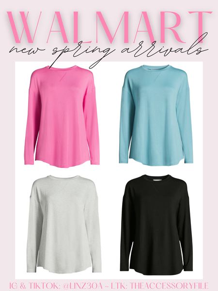 Long sleeve lightweight tunics. These are always a hit when I share them! Very comfy and great to wear with leggings, top with a pullover, light jacket, or vest! 

Spring outfits, spring fashion, seasonal transition pieces, winter fashion, winter outfits, Walmart fashion finds, Walmart must haves


#LTKSeasonal #LTKstyletip #LTKfindsunder50