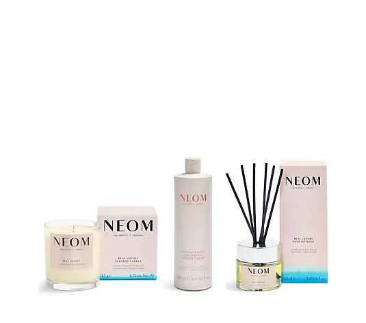 NEOM Wellbeing Ultimate Heroes 3 Piece Collection - QVC UK | QVC UK