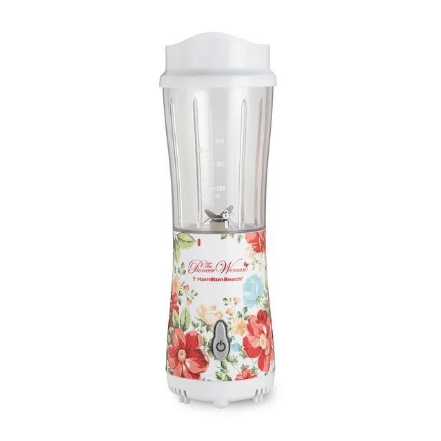 The Pioneer Woman Vintage Floral Personal Blender with Travel Lid by Hamilton Beach, 51170 | Walmart (US)