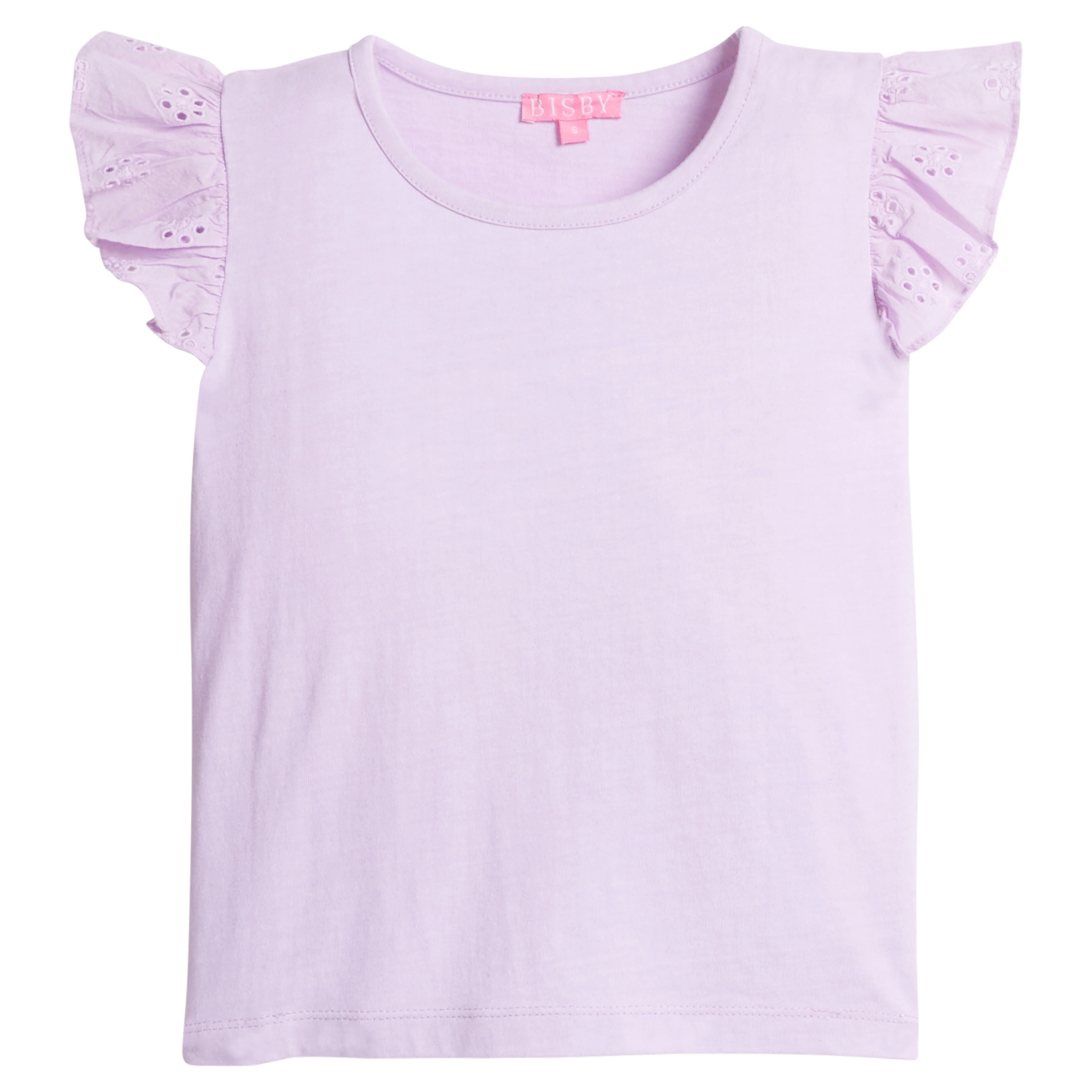 Eyelet Tank - Lilac | BISBY Kids